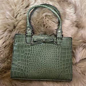 Liz Claiborne cute little green handbag